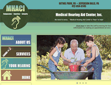 Tablet Screenshot of medicalhearingaid.com